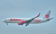 Lion Air Boeing 737-8GP (PK-LPJ) at  Adisumarmo International, Indonesia