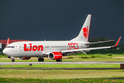 Lion Air Boeing 737-8GP (PK-LPJ) at  Adisumarmo International, Indonesia