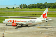 Lion Air Boeing 737-8GP (PK-LPK) at  Balikpapan Sepinggan - International, Indonesia