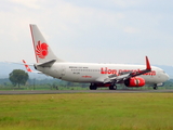 Lion Air Boeing 737-8GP (PK-LPK) at  Banda Aceh - Sultan Iskandar Muda International, Indonesia