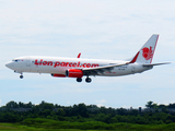 Lion Air Boeing 737-8GP (PK-LPK) at  Palembang - Sultan Mahmud Badaruddin II International, Indonesia