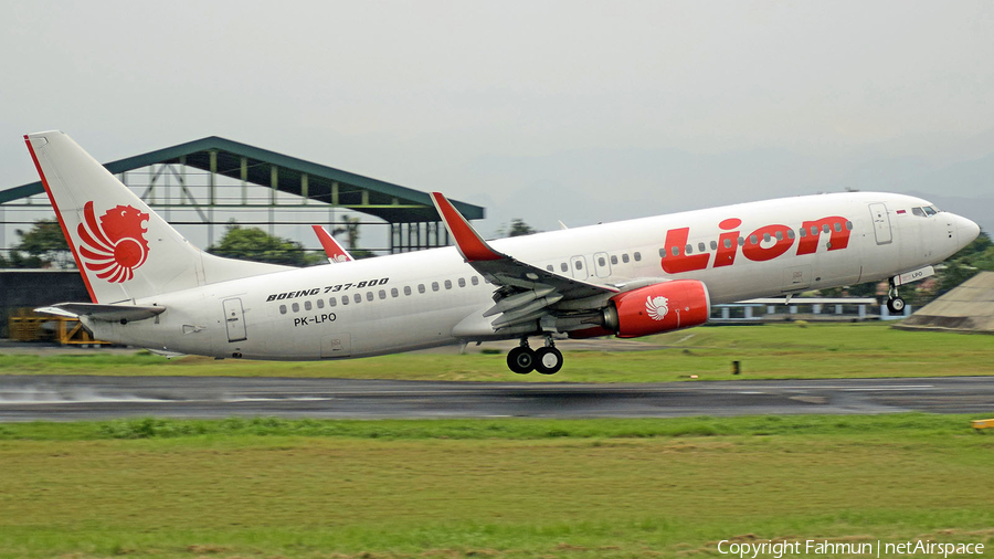 Lion Air Boeing 737-8GP (PK-LPO) | Photo 363377