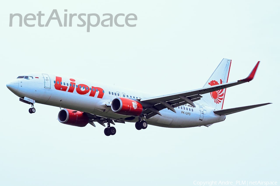 Lion Air Boeing 737-8GP (PK-LPO) | Photo 544848