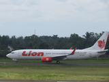 Lion Air Boeing 737-8GP (PK-LPO) at  Palembang - Sultan Mahmud Badaruddin II International, Indonesia