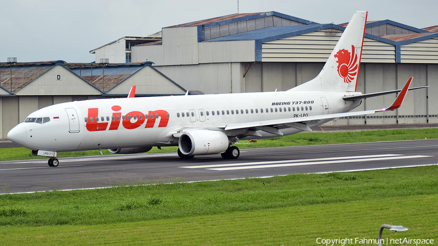 Lion Air Boeing 737-8GP (PK-LPQ) | Photo 363365