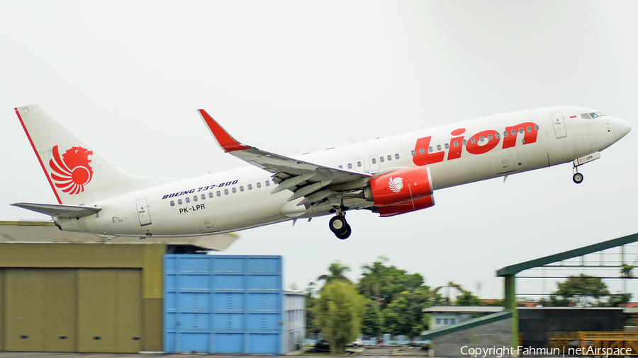 Lion Air Boeing 737-8GP (PK-LPR) | Photo 363468