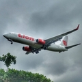 Lion Air Boeing 737-8GP (PK-LPR) at  Balikpapan Sepinggan - International, Indonesia