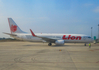 Lion Air Boeing 737-8GP (PK-LPR) at  Pangkal Pinang - Depati Amir, Indonesia