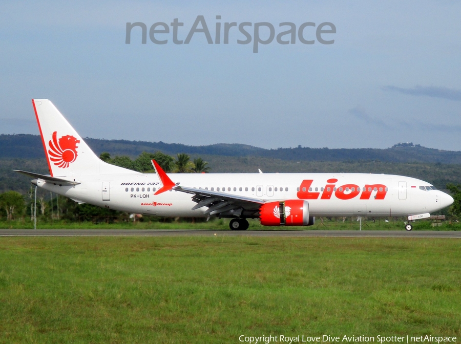 Lion Air Boeing 737-8 MAX (PK-LQH) | Photo 208602