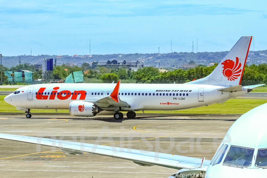 Lion Air Boeing 737-8 MAX (PK-LQH) | Photo 440938