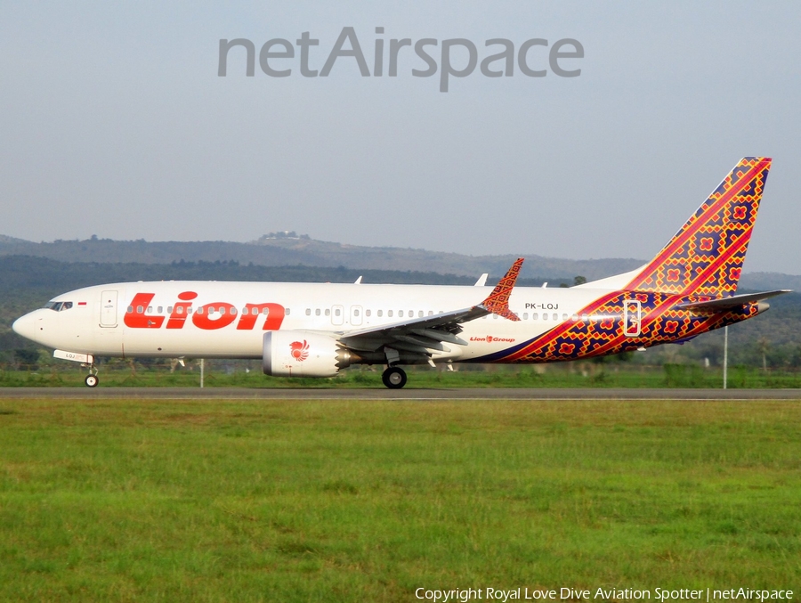 Lion Air Boeing 737-8 MAX (PK-LQJ) | Photo 213236