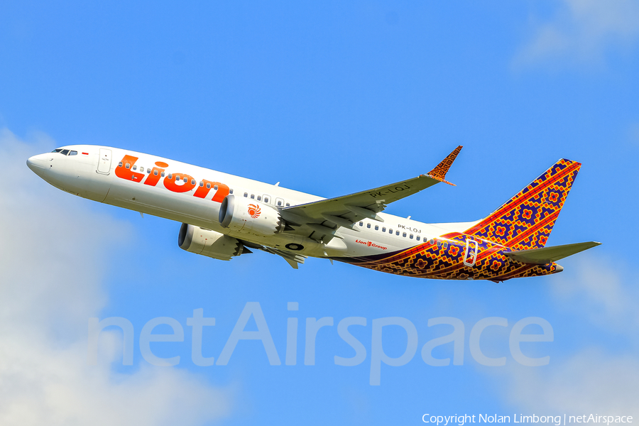 Lion Air Boeing 737-8 MAX (PK-LQJ) | Photo 402891