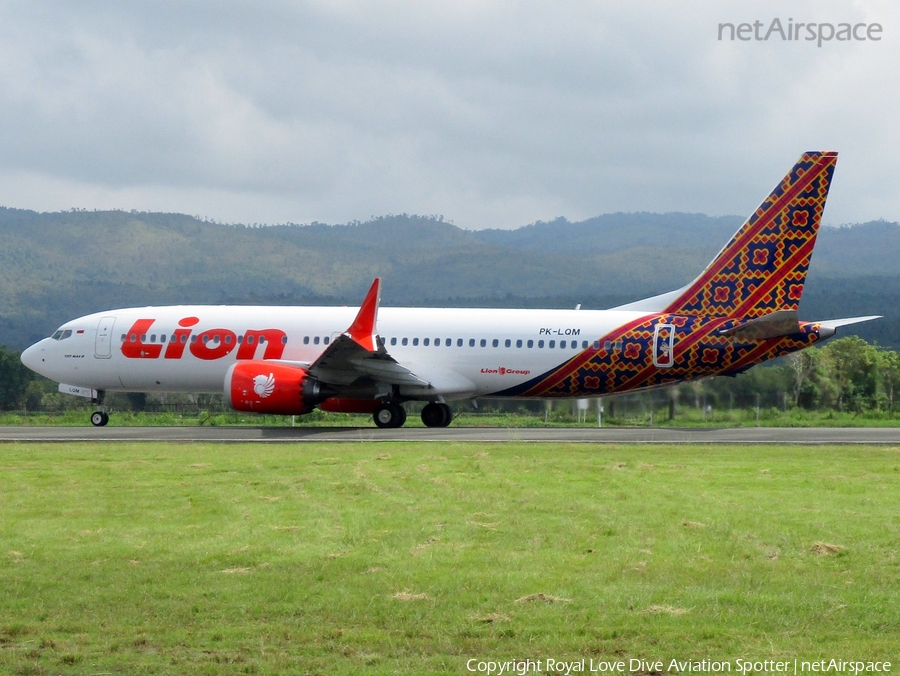 Lion Air Boeing 737-8 MAX (PK-LQM) | Photo 208058
