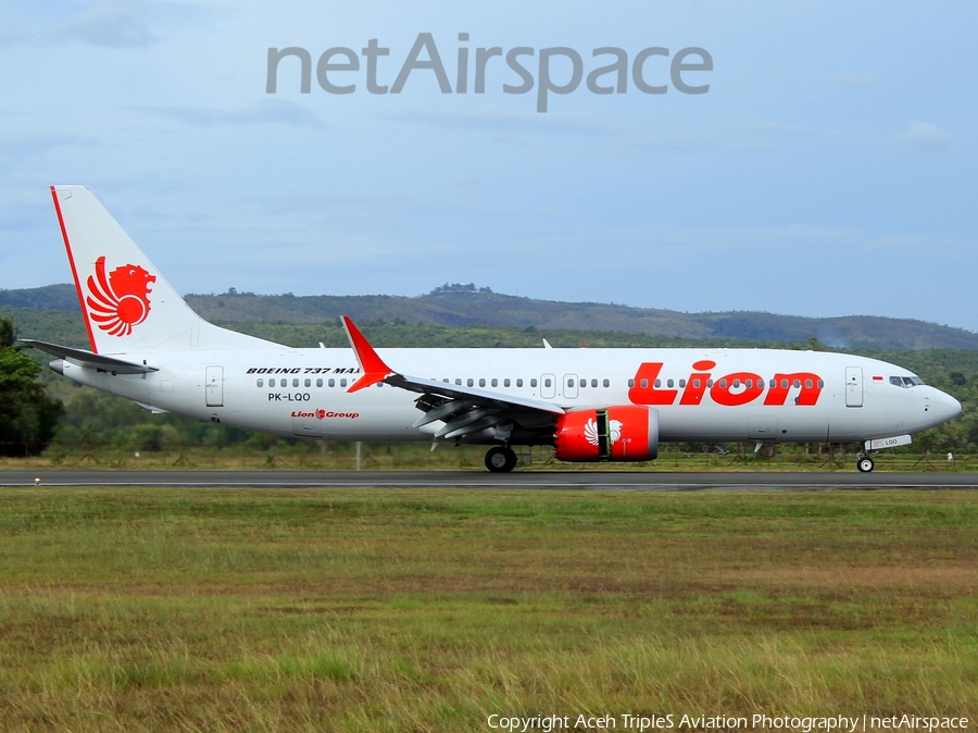 Lion Air Boeing 737-8 MAX (PK-LQO) | Photo 253766