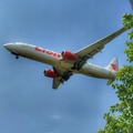 Lion Air Boeing 737-9GP(ER) (PK-LQS) at  Balikpapan Sepinggan - International, Indonesia