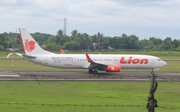Lion Air Boeing 737-9GP(ER) (PK-LQT) at  Palembang - Sultan Mahmud Badaruddin II International, Indonesia