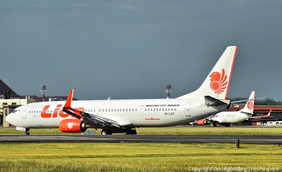 Lion Air Boeing 737-9GP(ER) (PK-LQT) | Photo 405179