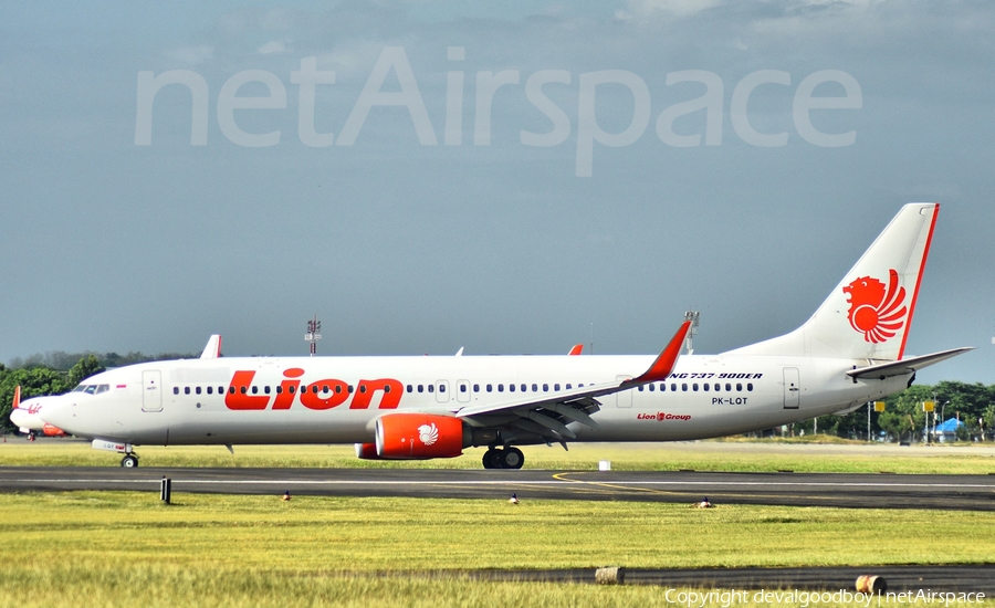 Lion Air Boeing 737-9GP(ER) (PK-LQT) | Photo 405180