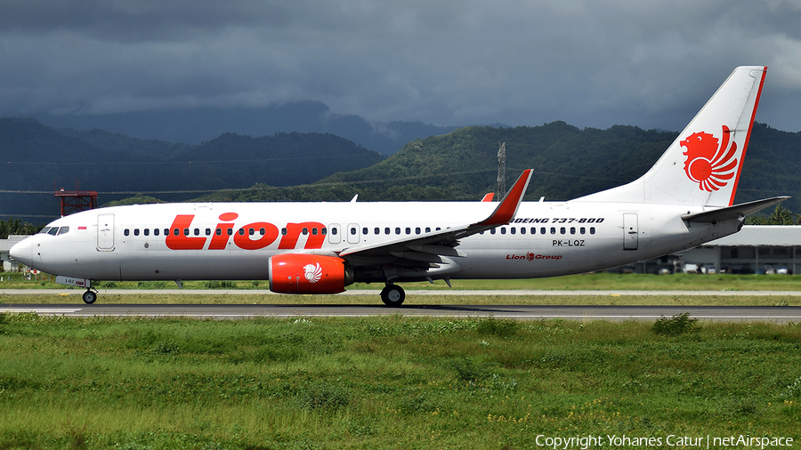 Lion Air Boeing 737-8GP (PK-LQZ) | Photo 486392