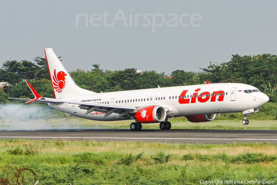 Lion Air Boeing 737-9 MAX (PK-LRI) | Photo 565325