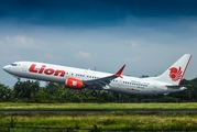 Lion Air Boeing 737-9 MAX (PK-LRI) at  Adisumarmo International, Indonesia