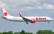 Lion Air Boeing 737-9 MAX (PK-LRI) at  Adisumarmo International, Indonesia