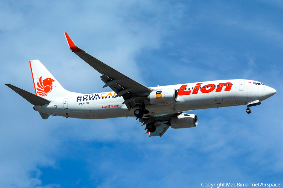 Lion Air Boeing 737-8GP (PK-LSF) | Photo 460085