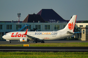 Lion Air Boeing 737-8GP (PK-LSF) at  Adisumarmo International, Indonesia