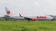 Lion Air Boeing 737-9GP(ER) (PK-LSM) at  Adisumarmo International, Indonesia