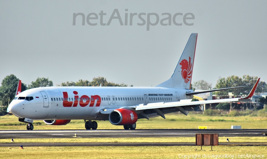 Lion Air Boeing 737-9GP(ER) (PK-LSQ) | Photo 395544