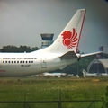 Lion Air Boeing 737-9LP(ER) (PK-LST) at  Balikpapan Sepinggan - International, Indonesia