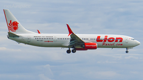 Lion Air Boeing 737-96N(ER) (PK-LSZ) at  Yogyakarta - International, Indonesia