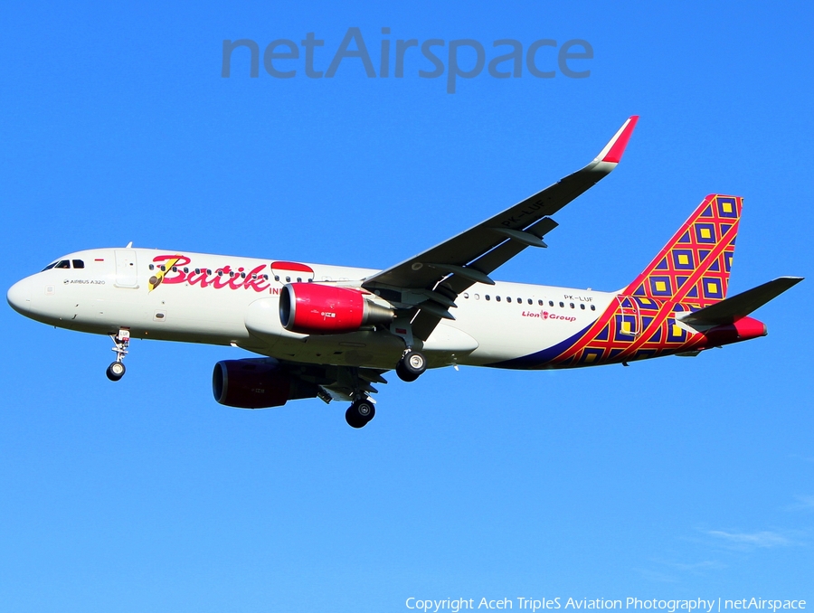 Batik Air Airbus A320-214 (PK-LUF) | Photo 257621