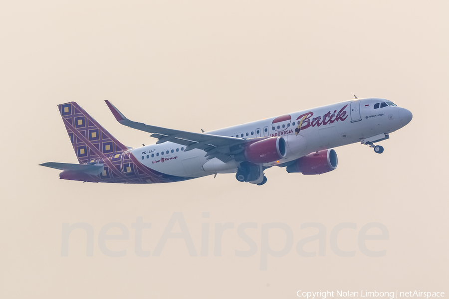 Batik Air Airbus A320-214 (PK-LUF) | Photo 461238