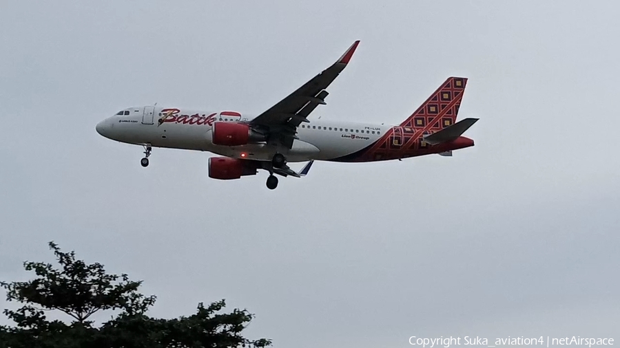 Batik Air Airbus A320-214 (PK-LUH) | Photo 496296