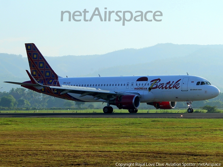 Batik Air Airbus A320-214 (PK-LUI) | Photo 265575