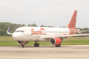 Batik Air Airbus A320-214 (PK-LUJ) at  Balikpapan Sepinggan - International, Indonesia