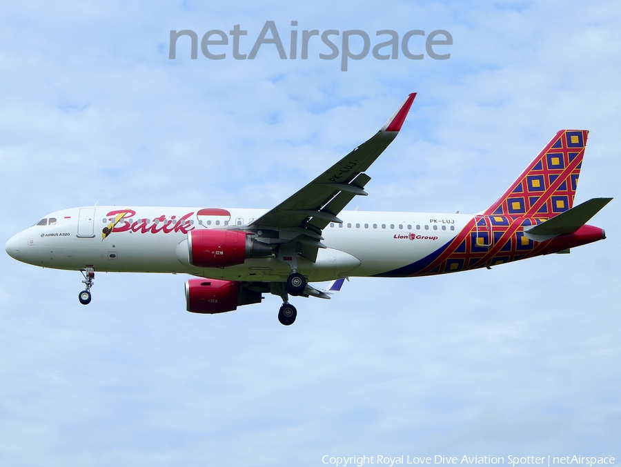 Batik Air Airbus A320-214 (PK-LUJ) | Photo 271287