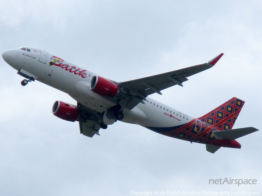 Batik Air Airbus A320-214 (PK-LUJ) | Photo 435684