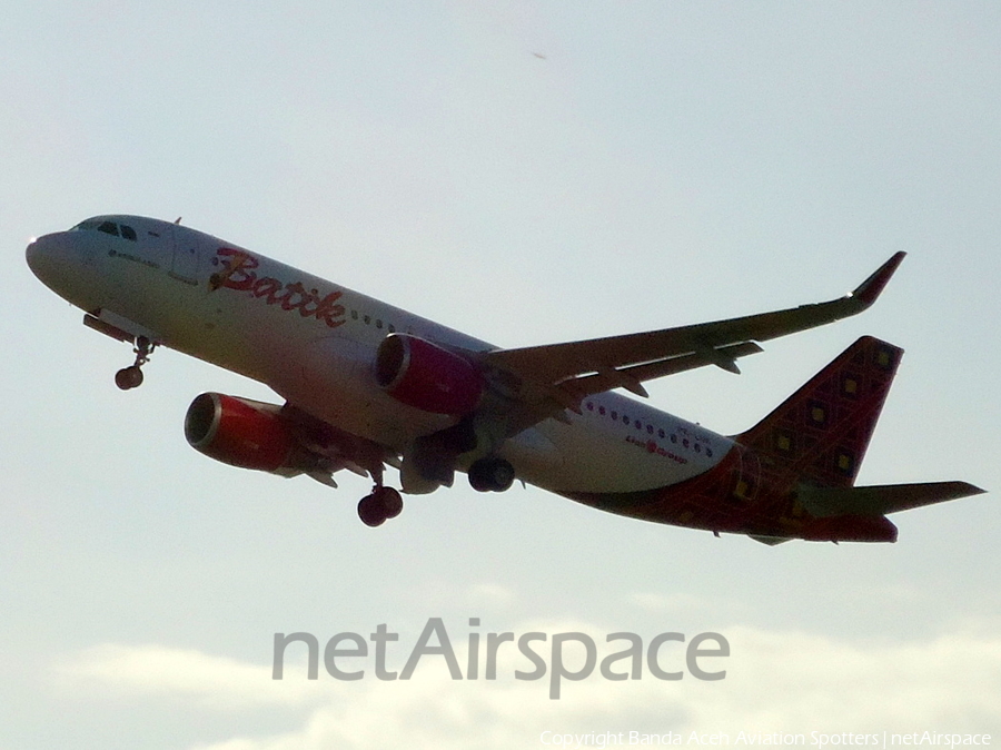 Batik Air Airbus A320-214 (PK-LUK) | Photo 149296