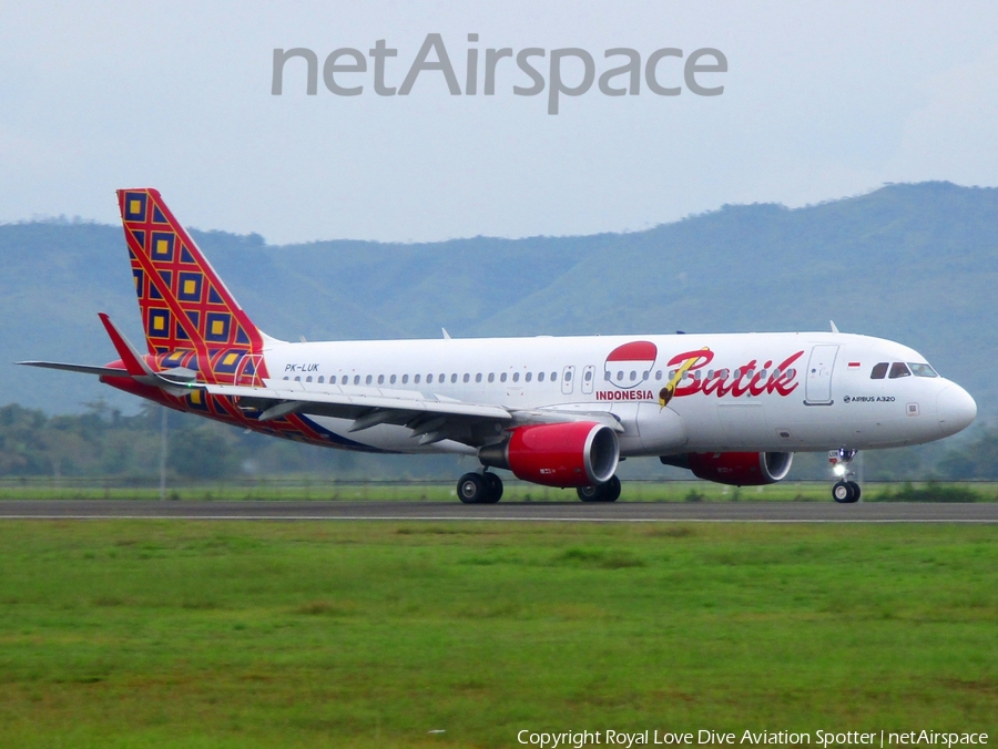 Batik Air Airbus A320-214 (PK-LUK) | Photo 226369