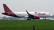 Batik Air Airbus A320-214 (PK-LUK) at  Medan - Kualanamu International, Indonesia