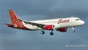 Batik Air Airbus A320-214 (PK-LUL) at  Adisumarmo International, Indonesia