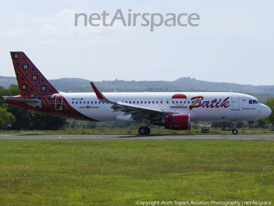 Batik Air Airbus A320-214 (PK-LUM) | Photo 331978