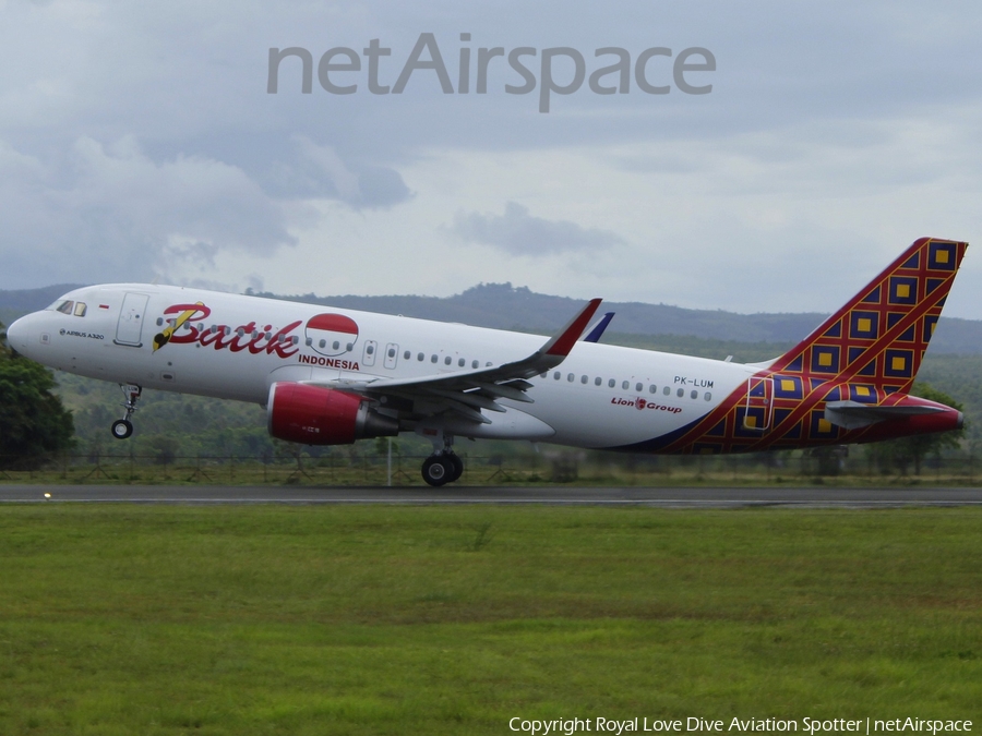 Batik Air Airbus A320-214 (PK-LUM) | Photo 331987