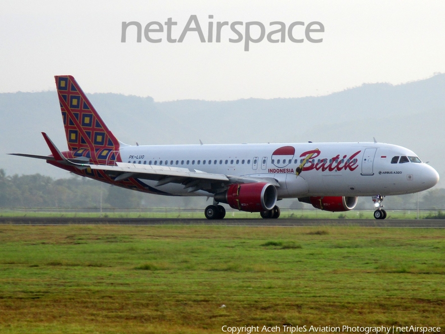 Batik Air Airbus A320-214 (PK-LUO) | Photo 224475