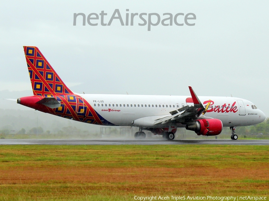 Batik Air Airbus A320-214 (PK-LUO) | Photo 256567