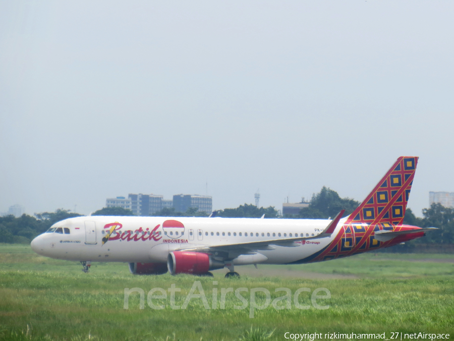 Batik Air Airbus A320-214 (PK-LUO) | Photo 623145