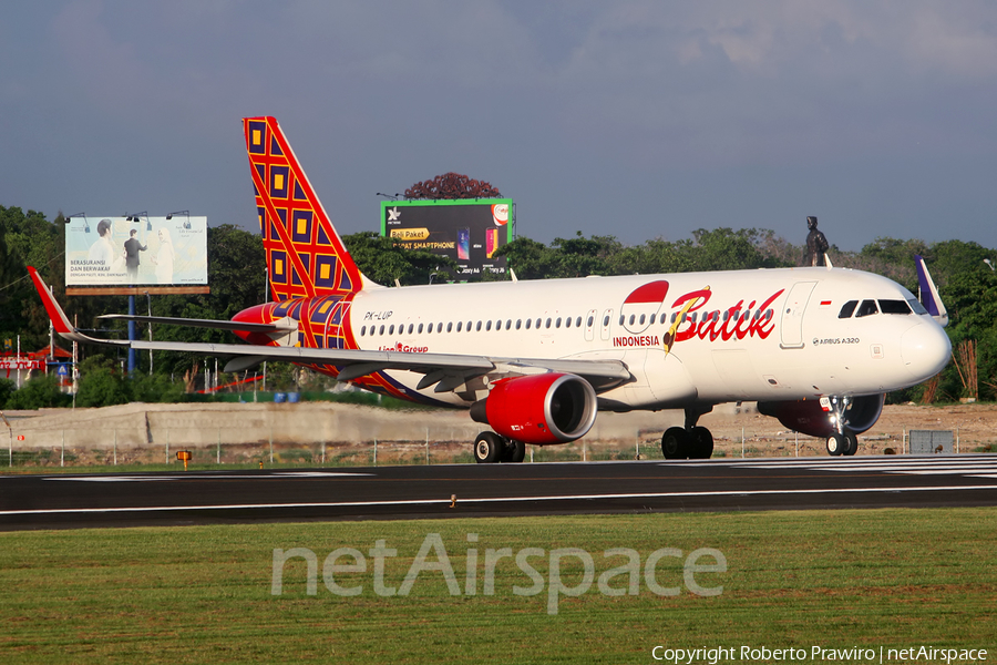 Batik Air Airbus A320-214 (PK-LUP) | Photo 378604