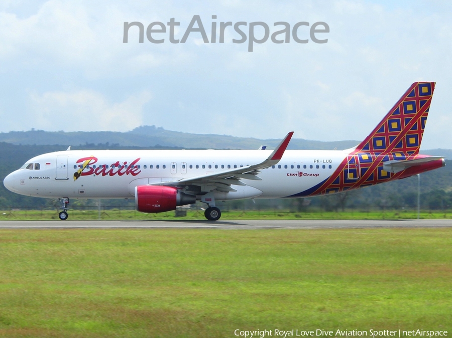 Batik Air Airbus A320-214 (PK-LUQ) | Photo 294616